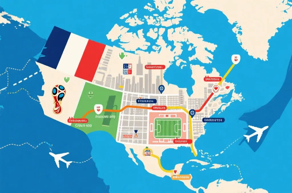 2026世界杯比赛美加墨全攻略：赛程、城市分布与北美看球路线一次看懂